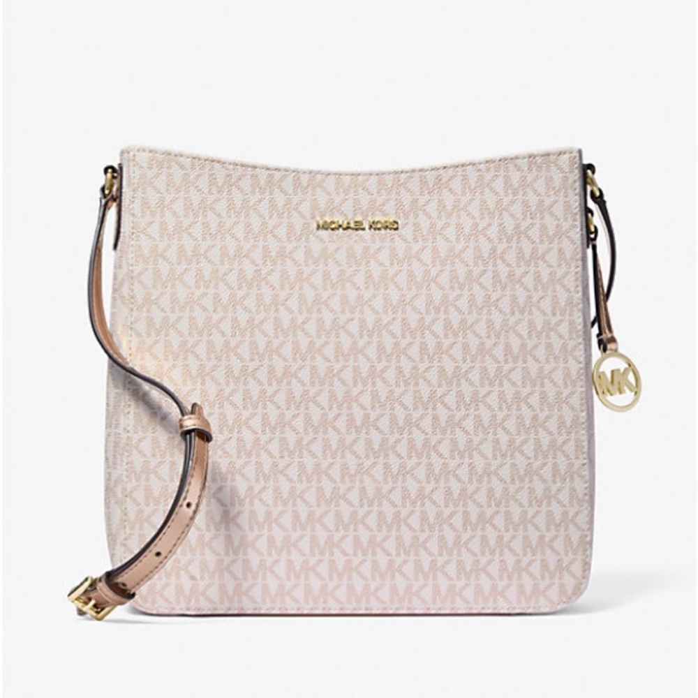 Brand New Never Worn with Tags White/Pink Michael Kors Crossbody Purse.
